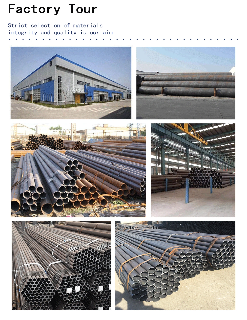 ASTM A106 1200mm Diameter Sch 40 18′′ Galvanized Carbon Steel Pipe