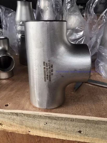 ASME, DIN, JIS, GOST 스테인레스 스틸 파이프 조인트의 맞대기 용접