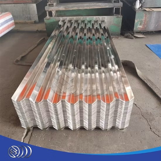 지붕 시트 Dx51d Gi Z275 아연 도금 골판지 지붕 시트